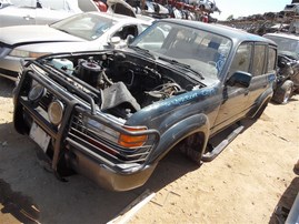 1996 TOYOTA LAND CRUISER GREEN 4.5 AT 4WD Z21471